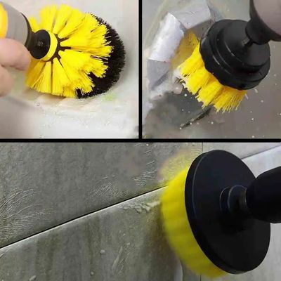 Conjunto de escova de perfuração para limpeza - Kit de toalhas de escova de limpeza de energia com anexo de extensão para carro Ver Mais