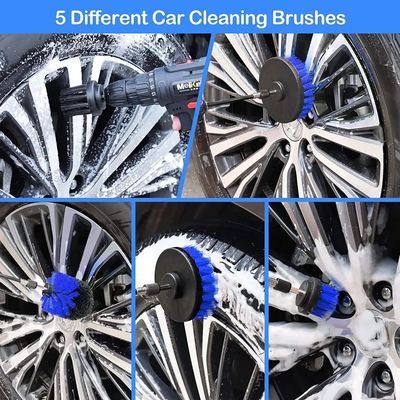 26pcs Car Detailing Brush Set Automóvel Kit de Ferramentas de Limpeza do Automóvel para Interior