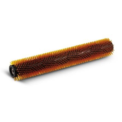 Escova de rolos industriais de nylon cilíndrico para limpeza de cintos transportadores
