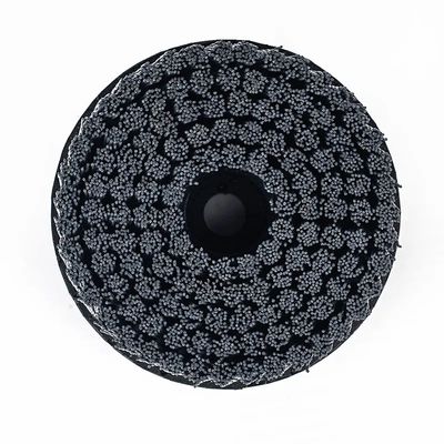 OEM Grinder Brush Disc Wheel Forma redonda para descontaminação industrial