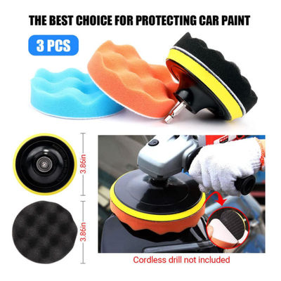 20pcs Fabricação Esfregão de plástico Kit de escova de lavagem de carro Para o conjunto de lavagem de carro