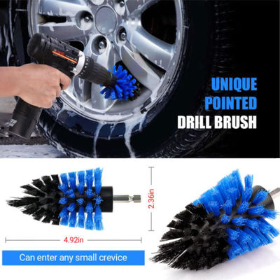 20pcs Fabricação Esfregão de plástico Kit de escova de lavagem de carro Para o conjunto de lavagem de carro