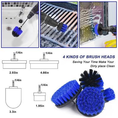 21 Pcs Ferramentas de limpeza de automóveis Kit de polir almofadas de esponja para rodas Painel de instrumentos Interior