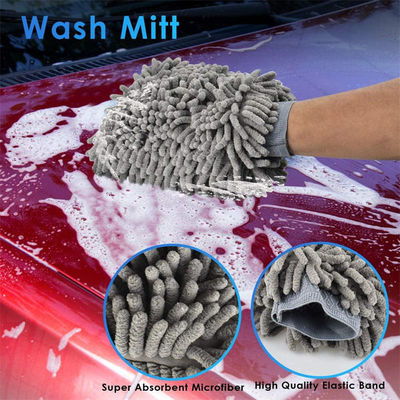 Car Wash Cleaning Set 16pcs Ferramentas de Limpeza de Carro Para Cuidados de Beleza do Carro