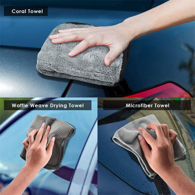 Car Wash Cleaning Set 16pcs Ferramentas de Limpeza de Carro Para Cuidados de Beleza do Carro