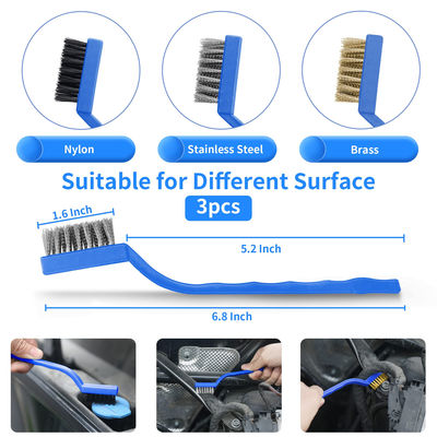 22pcs Car Drill Clean Brush Attachment para lavagem interior de pneus de carro
