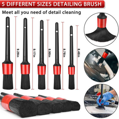 19Pcs Car Detailing Brush Set para Auto Detailing Limpeza do interior do carro de motocicleta