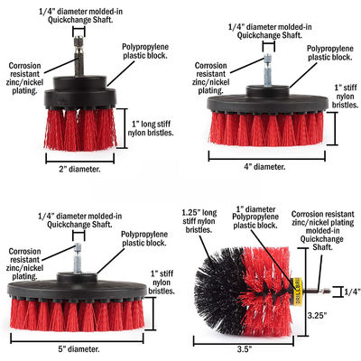 19Pcs Car Detailing Brush Set Car Detailing Kit para Auto Detailing Limpeza do interior do carro motocicleta