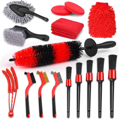 16pcs escova de rodas flexível para pneus de automóveis