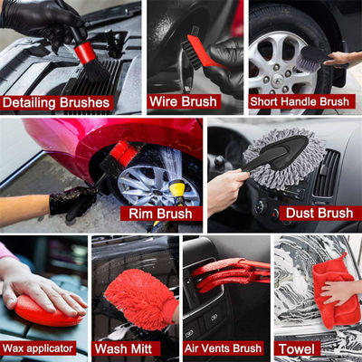 16pcs escova de rodas flexível para pneus de automóveis