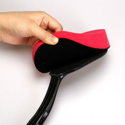 Custom Logo Car Foam Brush Microfiber Roda Brush Applicator Polishing Sponge
