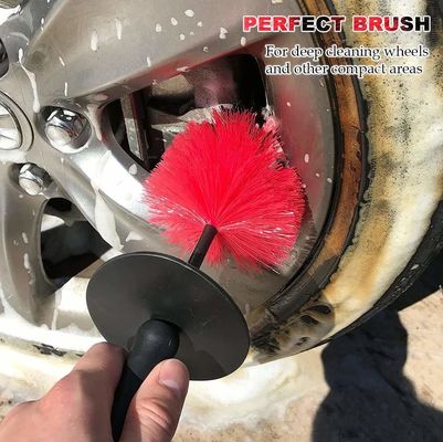 Borracha para pneus de carro ferramenta de descontaminação de borracha para rodas de minhoca