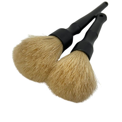 Cabelo de javali natural Serviço de autocarro Detalhes Pincel 2pcs