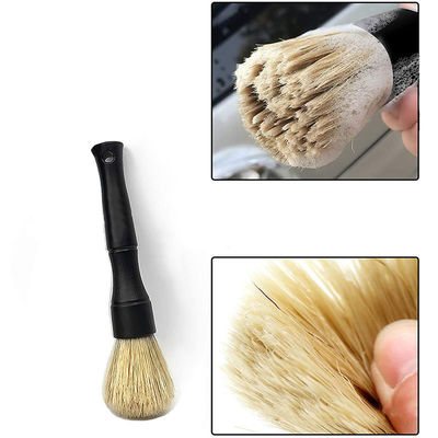 Cabelo de javali natural Serviço de autocarro Detalhes Pincel 2pcs