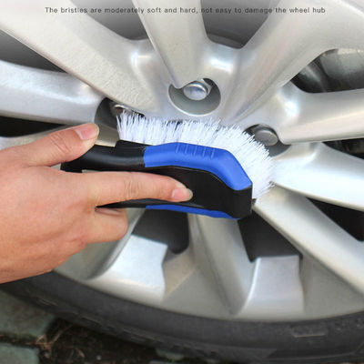 Escovinha de limpeza de roda de carro de microfibra para serviço de pneus