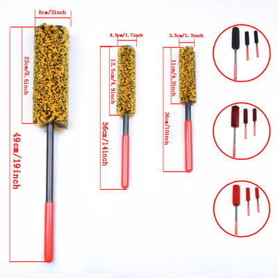 Pincel de Roda de Microfibra Superfina Pincel de Limpeza de Roda Automática Pincel Personalizado