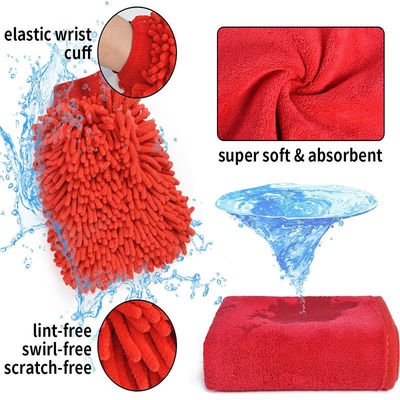 Conjunto de escovas de detalhamento de automóveis à prova de poeira para pneus de painel