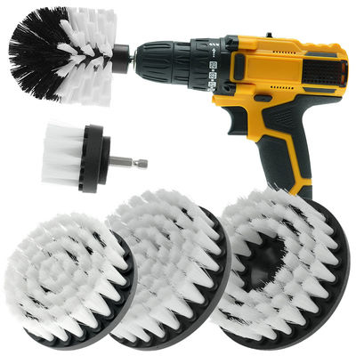 Kit de escova de Power Scrubber com novo design de escova oca para limpeza de carro de banheiro