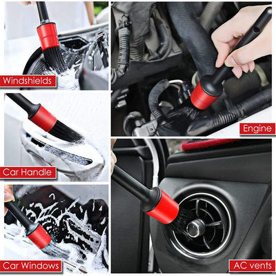 Odm Boars Hair Brush Car Detailing Kit para pneu de ventilação