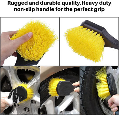 Odm Boars Hair Brush Car Detailing Kit para pneu de ventilação