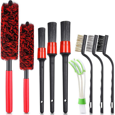Coral Fleece Car Detailing Brush Automóvel Tapete Brush Para Limpeza Ac Dashboard