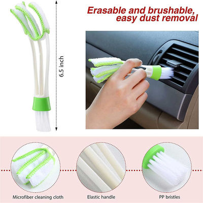 Coral Fleece Car Detailing Brush Automóvel Tapete Brush Para Limpeza Ac Dashboard