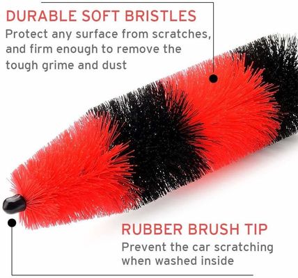 12PCS Auto Car Detail Brush Vent Cleaner Kit de Ferramentas Para Pneus Painel Interior Exterior