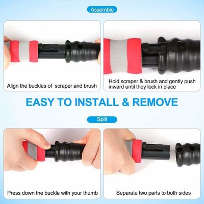 Kit de raspador de gelo para para-brisas de automóvel