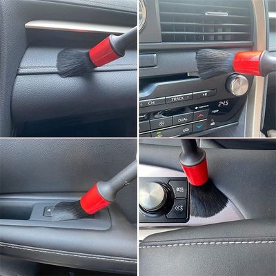 Set de escovas de detalhamento de automóveis para limpeza de motores