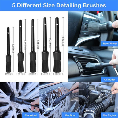 18pcs Spin Car Interior Detalhes Borracha de perfuração Borracha de aro de carro Odm