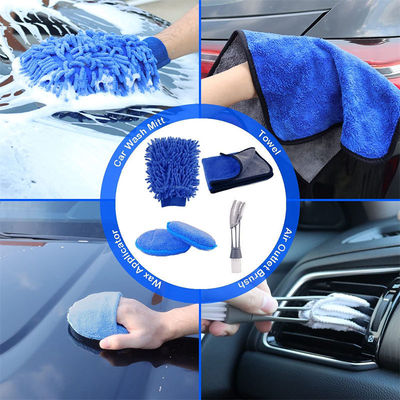 18pcs Spin Car Interior Detalhes Borracha de perfuração Borracha de aro de carro Odm