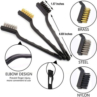 Verde 11Pcs Bristle Car Vent Cleaner Brush Duster Set Para Ar Condicionado