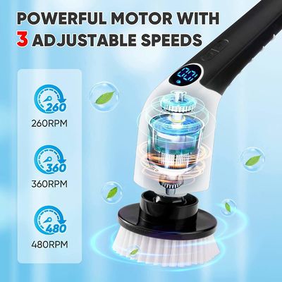 OEM piso LiIon escova de limpeza elétrica Turbo Scrubber para uso doméstico