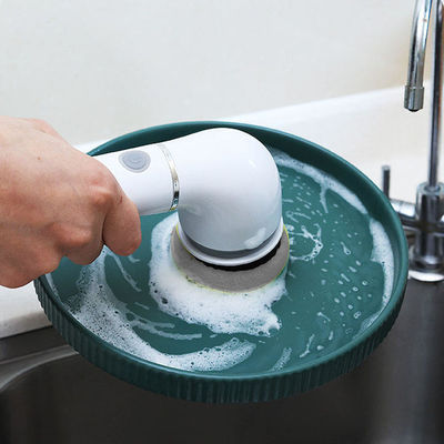 6In1 Electric Power Spin Cordless Bathtub Scrubber para banheiro