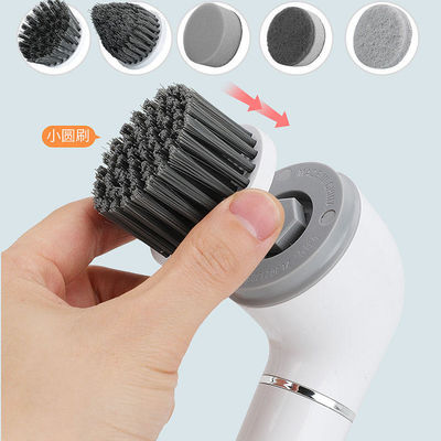 6In1 Electric Power Spin Cordless Bathtub Scrubber para banheiro