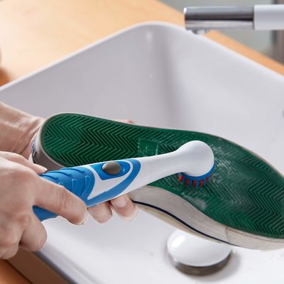 Escovador de limpeza elétrico oscilante para sapatos de cozinha