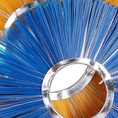 Pincel de limpeza de estradas de aço galvanizado certificado ROHS ODM