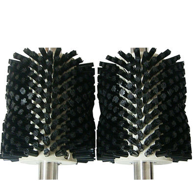 OEM SUS304 escova de rolos industrial para limpeza de correia transportadora
