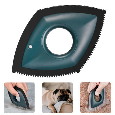 Remover de cabelo de gato PET escova de limpeza com detalhes Squeegee Bristles de plástico