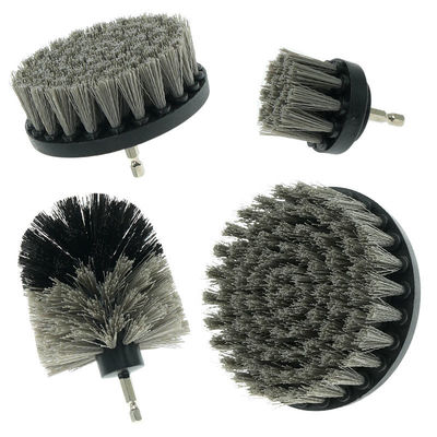 Grey Drill Brush Extension Scrubber Cordless 9PC Personalizado