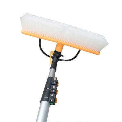 Limpador de pincel de painel solar de pólo longo para lavagem de telhados 12m