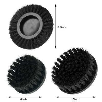 Escovinha de Forno de Potência Set Escovinha mais dura de cor preta com 3pcs