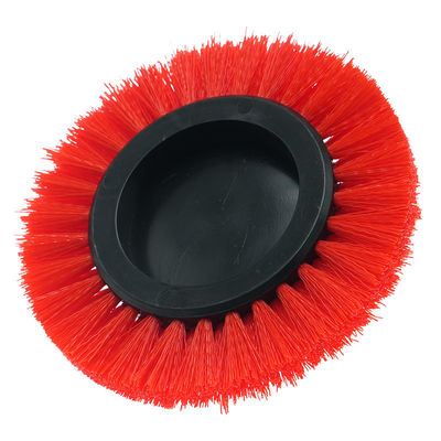 5.5 polegadas de tamanho Red Cordless Drill Scrubber Brush Set com cabeça de escova ajustável