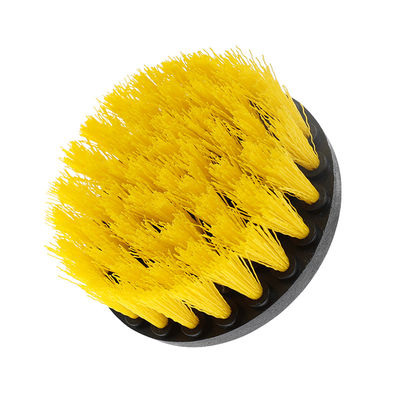 5 polegadas Pp material escova com conjunto de perfuração para limpeza da casa média escova macia