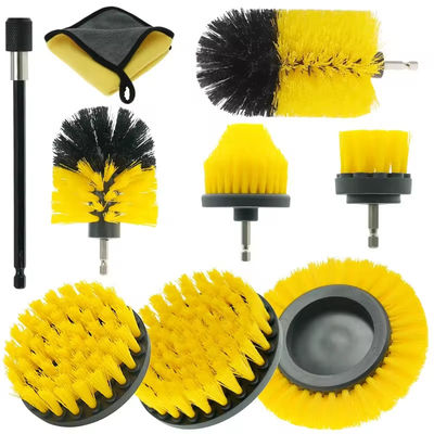 Escovador Elétrico de Limpeza com Extensão para Pneus de Roda de Carro
