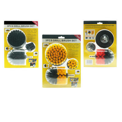 Customizado 2/3.5/4 polegadas colorido Pincel Scrubber Drill Power Attachments