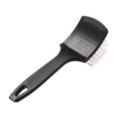 Escovinha de detalhes de automóveis de uso múltipla de cor branca com design ergonômico