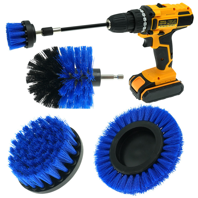 Kit de escovação de broca elétrica 5Pack para azulejos de chuveiro