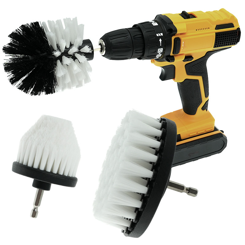 ODM PP Power Scrubbing Brush Drill Attachment para limpeza de cozinha banheiro banheiro