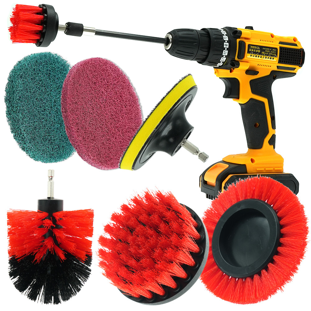 Kit de limpeza elétrica 8Pcs